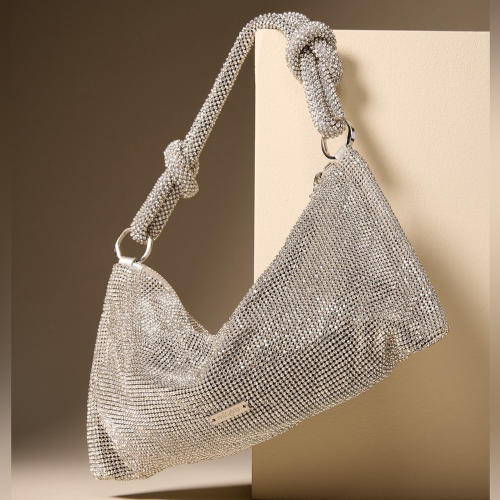 Cult Gaia š¤ Hera Nano Knotted Embellished Shoulder Bag - Picture 3 of 13